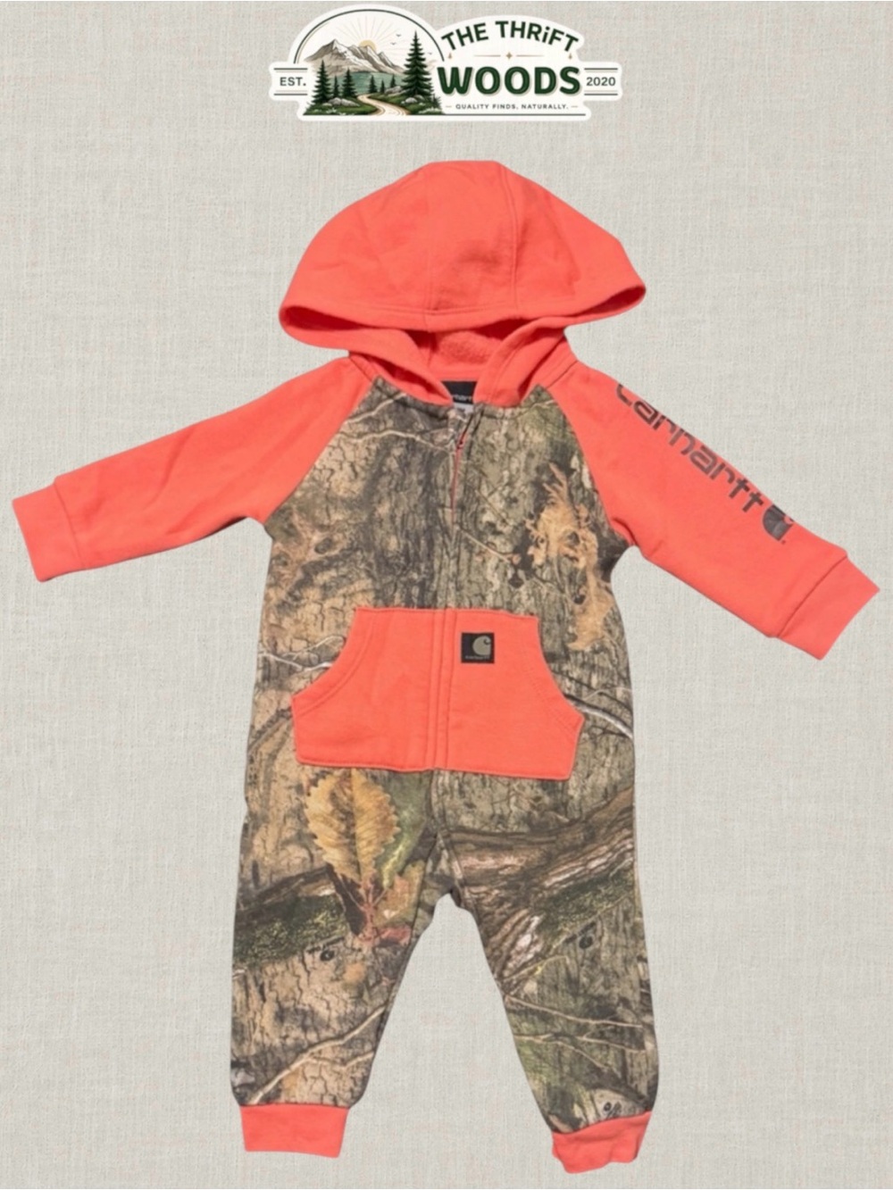 Carhartt x Mossy Oak Infant Fleece Coverall